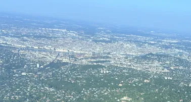 Budapest-Szentendre from above