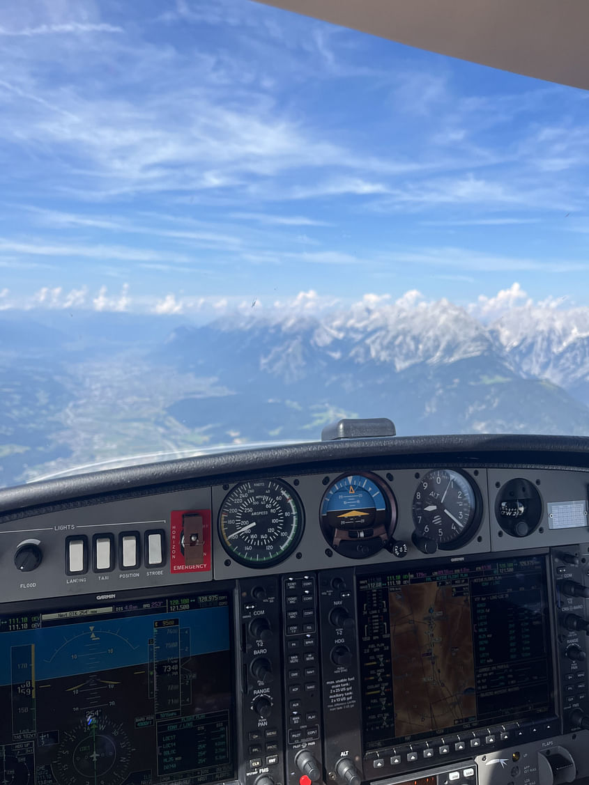 Flug von Dresden nach Augsburg