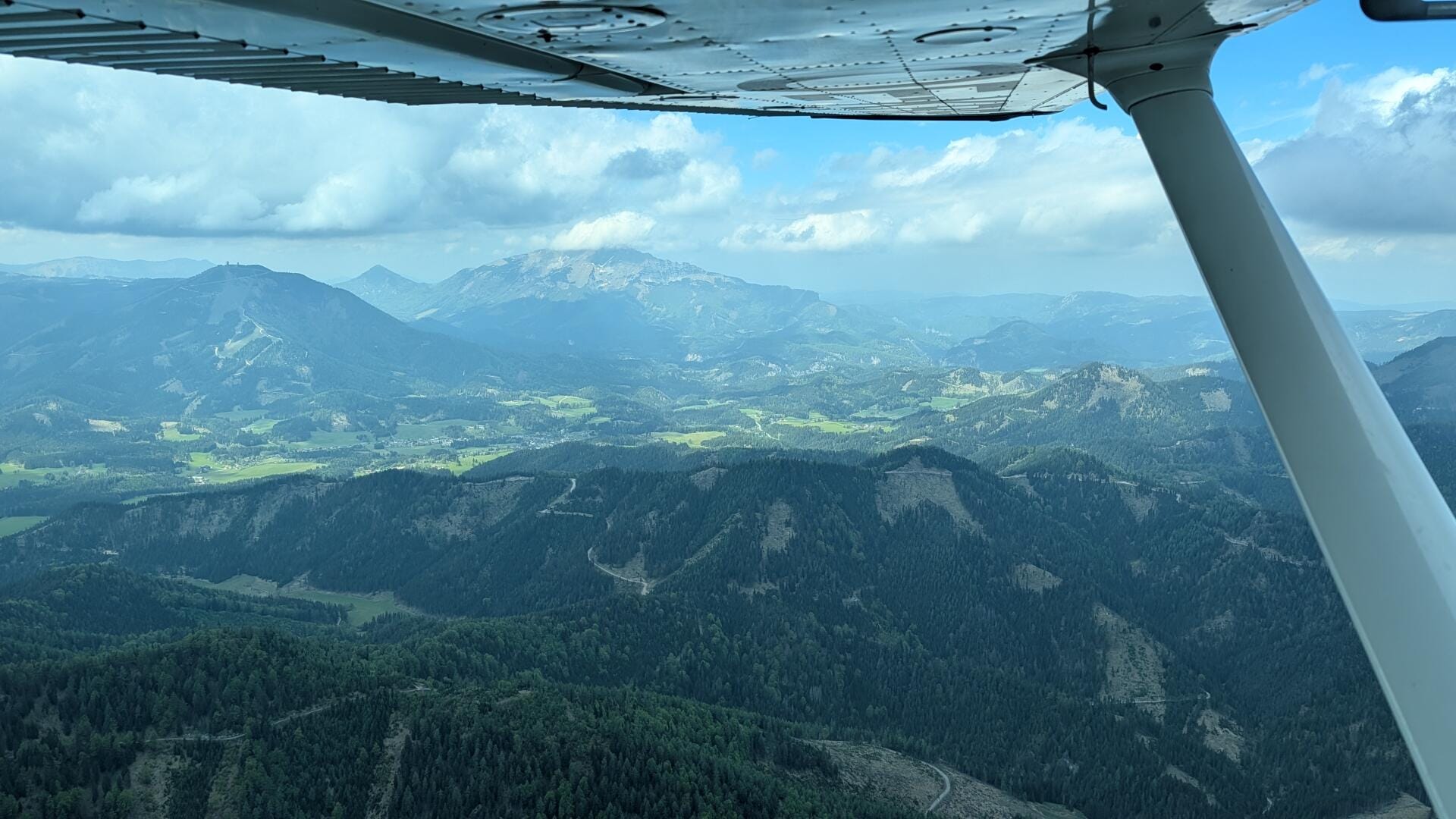 Großer Rundflug über Niederösterreich und Wien