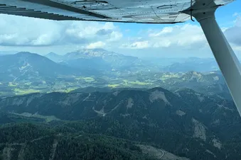 Großer Rundflug über Niederösterreich und Wien