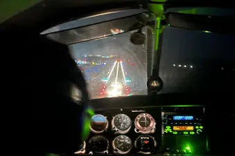 Lichtermeer von München bei Nacht