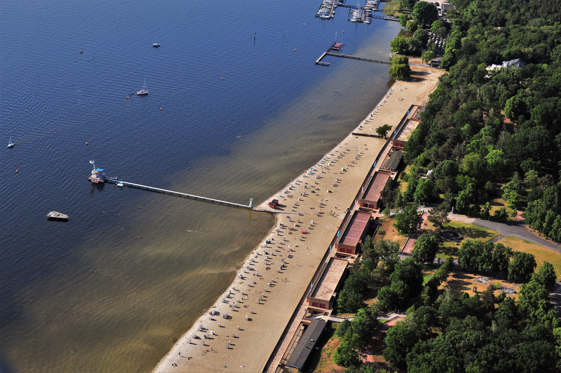 Strandbad Wannsee / Beach of Berlin Wannsee