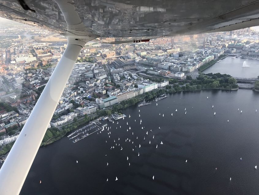 Panorama Rundflug Hamburg