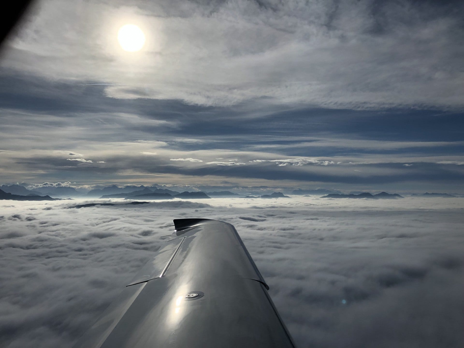 Flug zum schönsten Flugplatz der Alpen