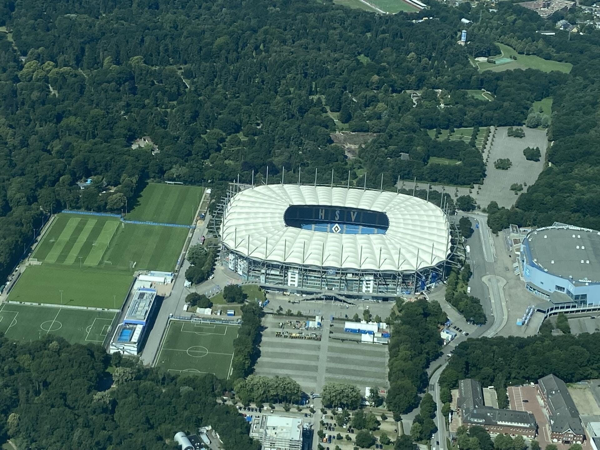 Rundflug über Hamburg, Hafen, Alster, Elbphilharmonie