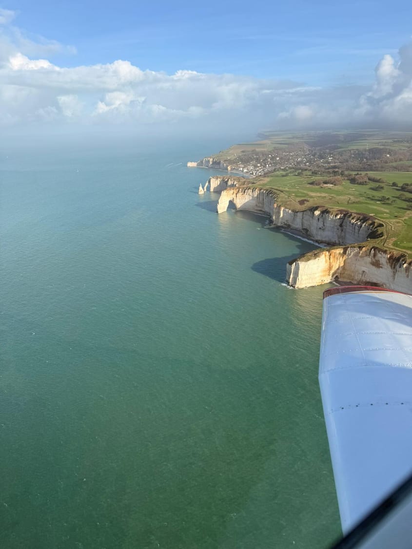 Survol Étretat & Côte d'Albâtre