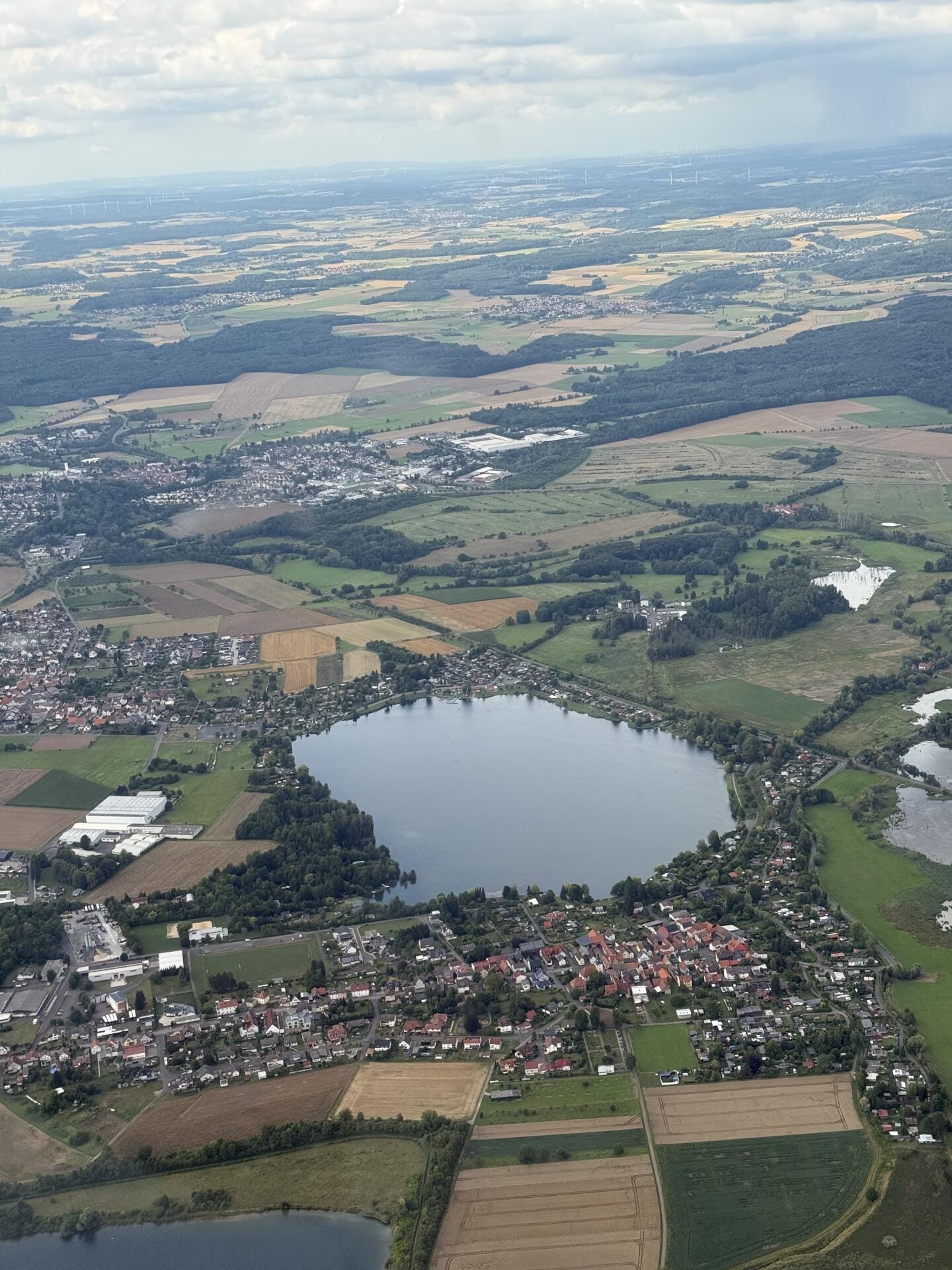 Vulkan & Wetterau: Rundflug ab Reichelsheim