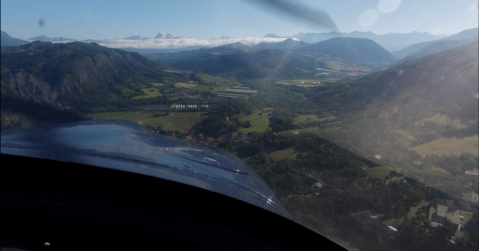 Arrivée sur Tallard
