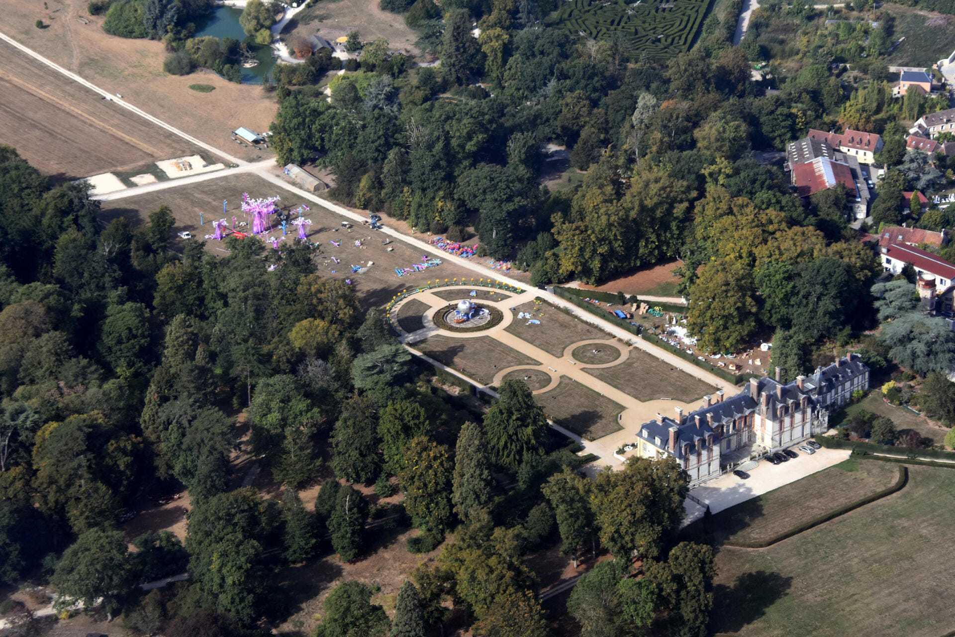 parc du château de Thoiry