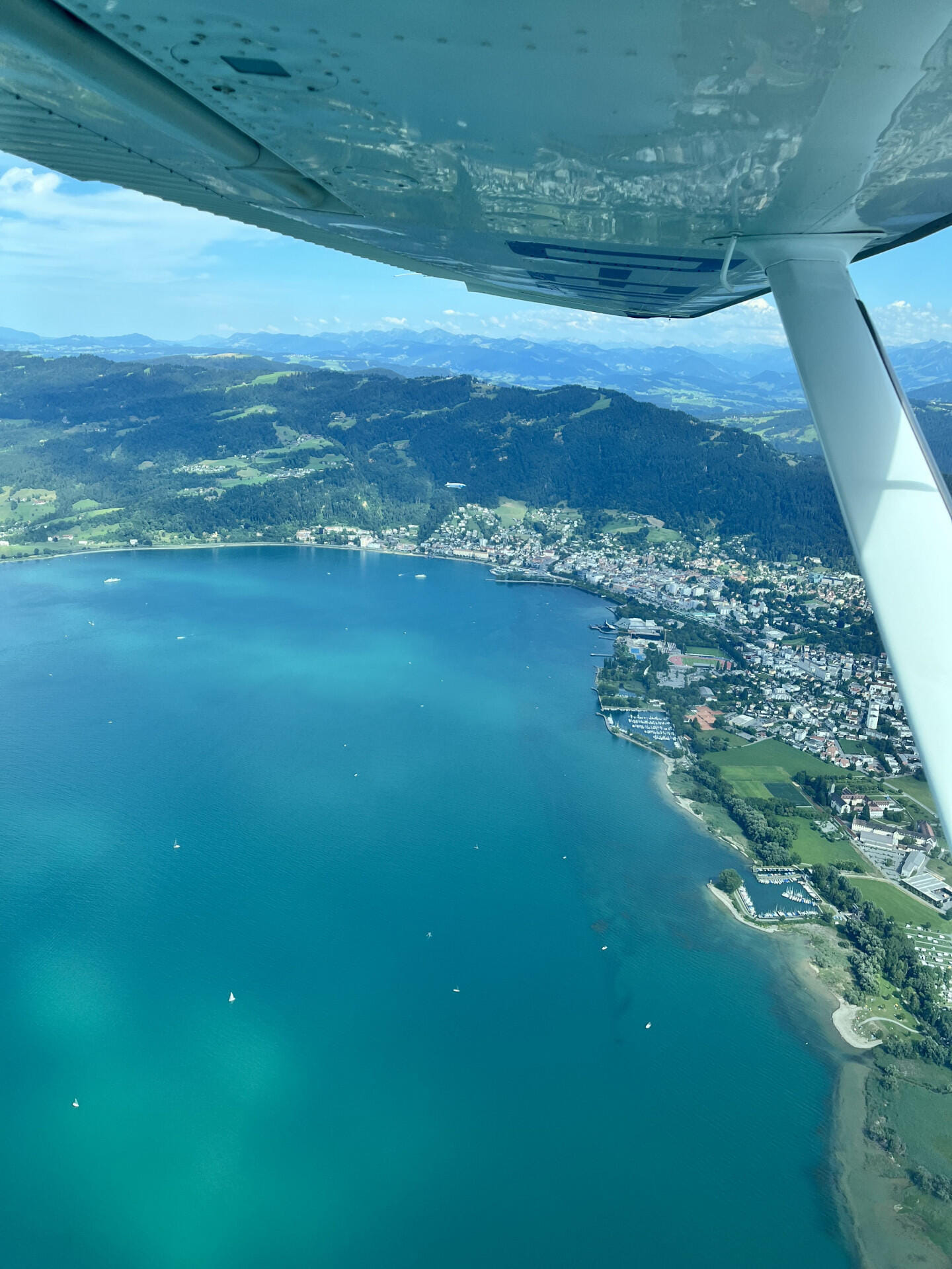 Crossing lake constance