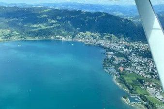 Crossing lake constance