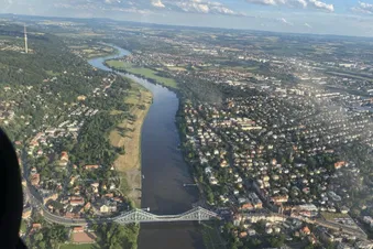 (Kleiner) Rundflug über Dresden
