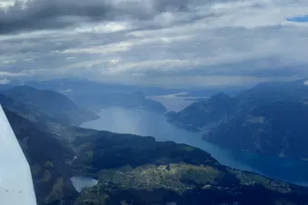 Grosser Schweizer Seen Flug