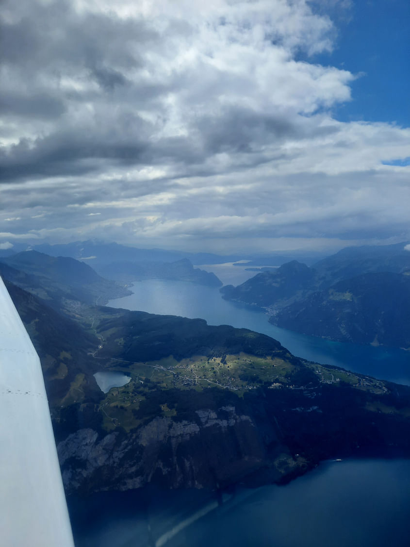 Grosser Schweizer Seen Flug