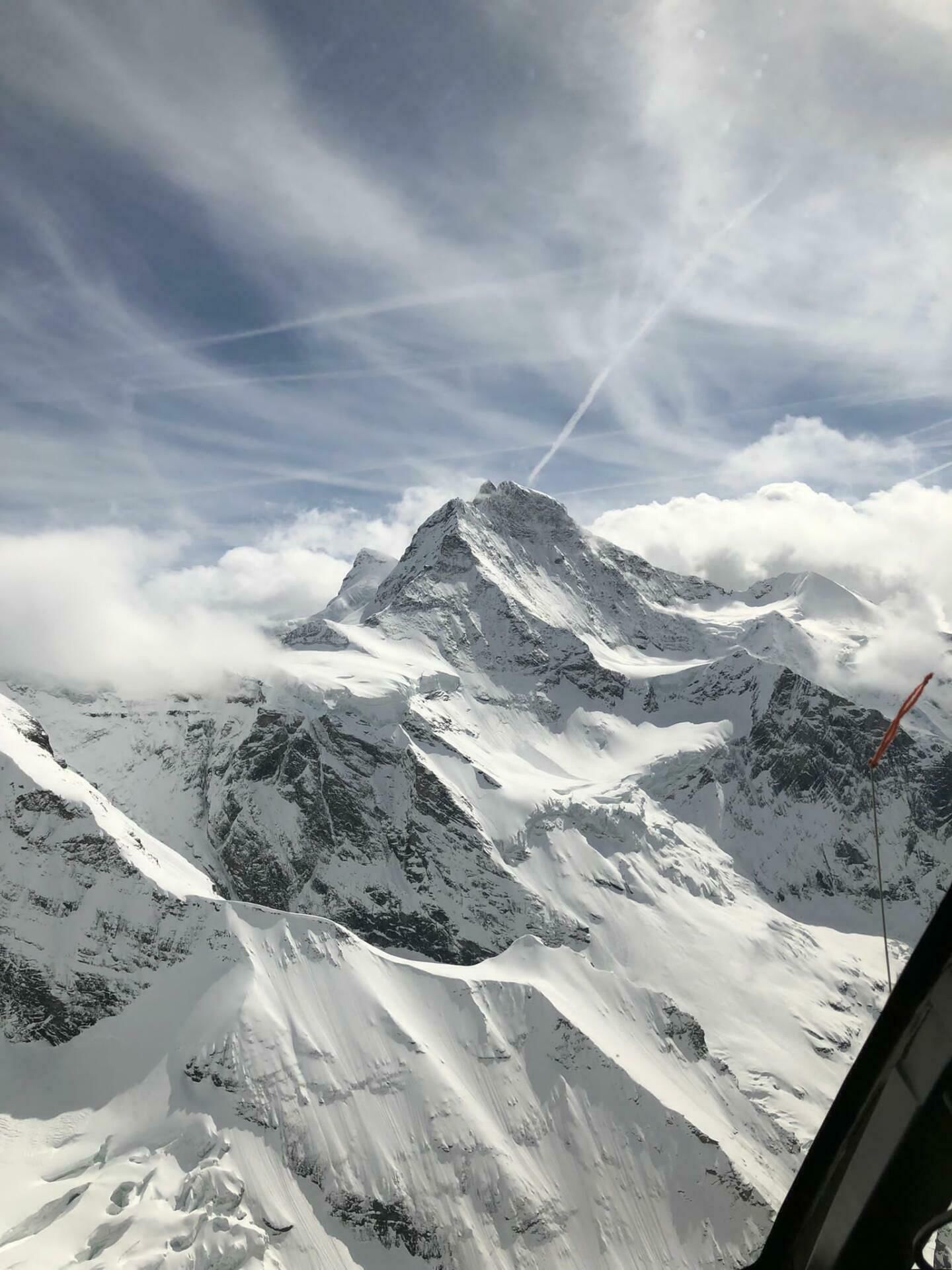 Eiger, Mönch und Jungfrau Helikopterrundflug