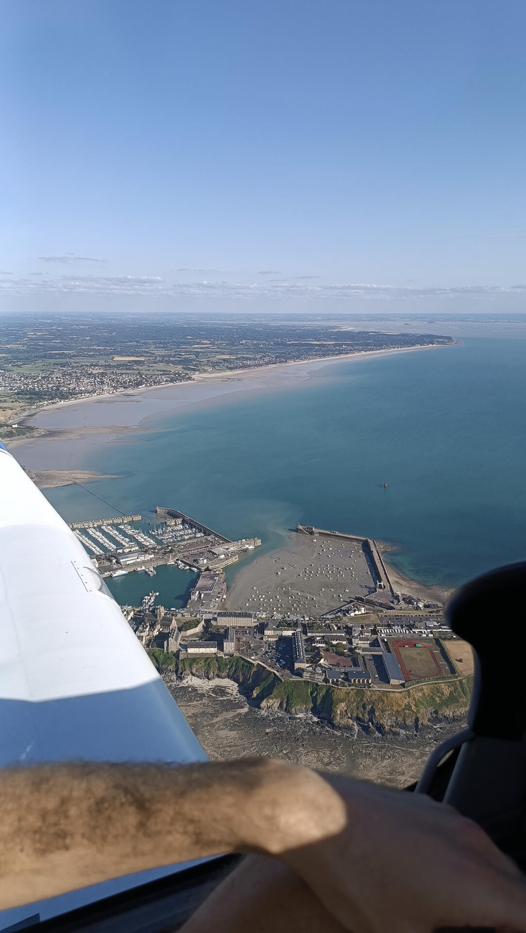 Cap sur Granville avec survol du Mont-Saint-Michel
