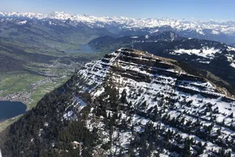 Flug zum grossen und kleinen Mythen und über die Rigi retour