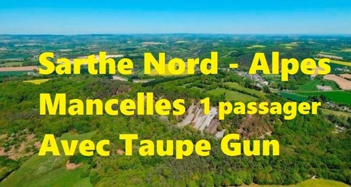 Vol Nord-Ouest Sarthe – 1 pax - France