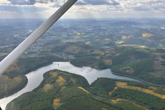 Tour über das Ruhrgebiet mit einer Landung in CTR