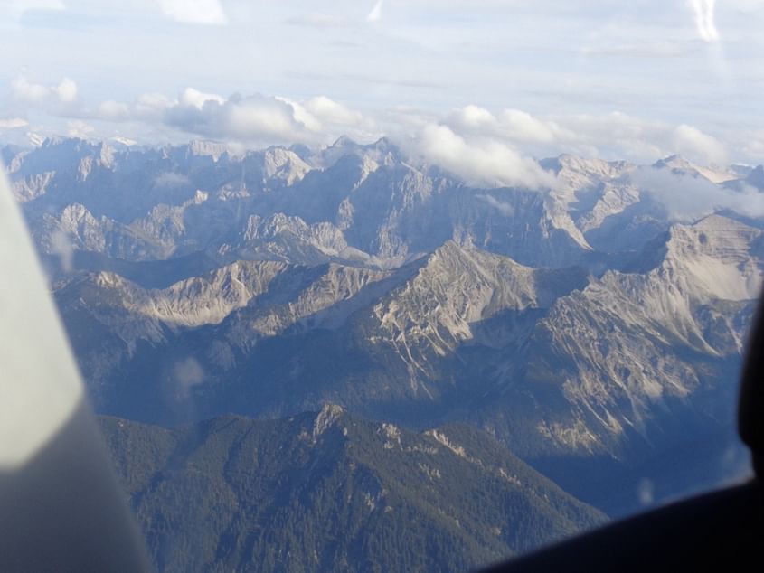 Zugspitze und Schlösser für bis zu 3 Mitflieger