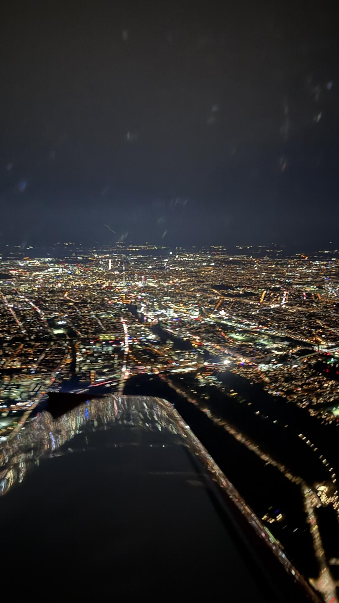 VFR Nachtflug über Berlin