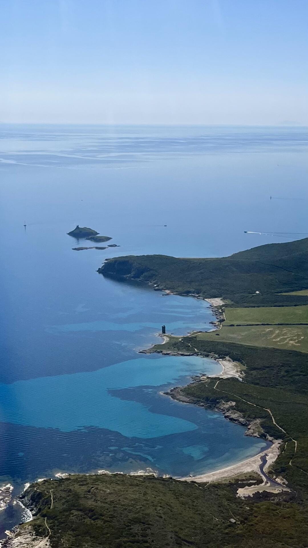 Balade aérienne à la decouverte du Cap corse
