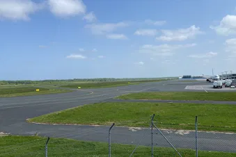 Vorfeld Flughafen Paderborn-Lippstadt