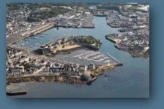 Survol : Archipel des Glénans, Ile de Groix, Concarneau