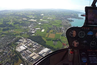 Bodensee Hubschrauber Rundflug / Individuelle Flugroute
