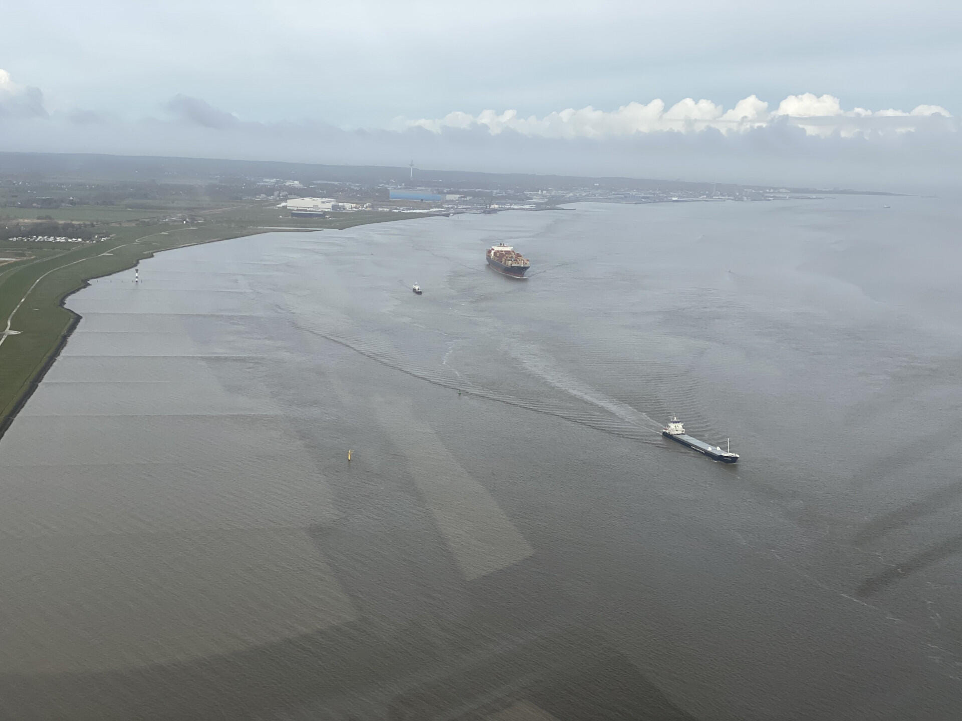 Küstenflug über Bremerhaven & Cuxhaven