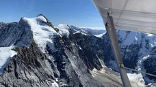 Flug zum Eiger, Mönch und Jungfrau in einer Light Wing AC4
