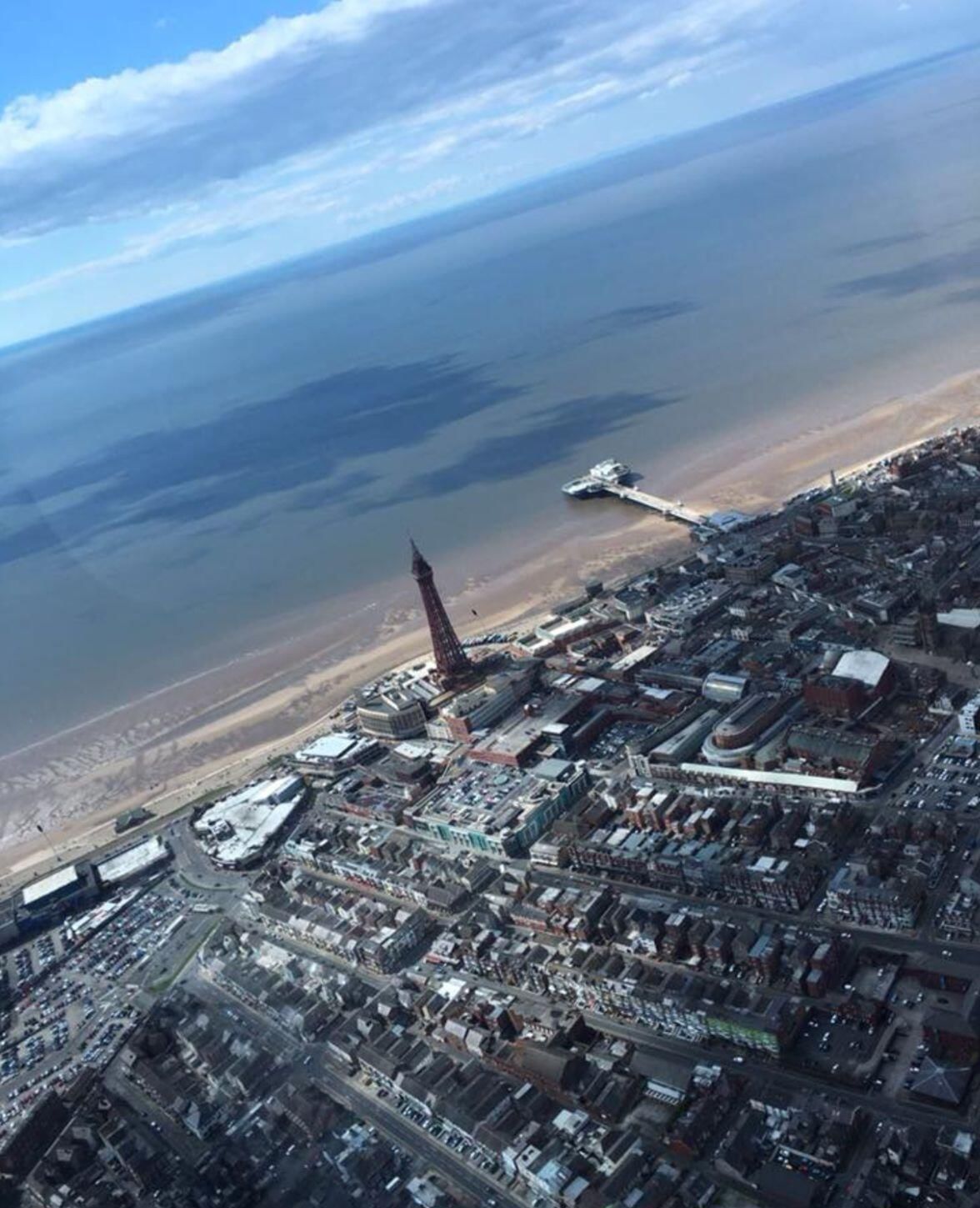 5 Minute Flight from Blackpool