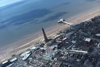 5 Minute Flight from Blackpool