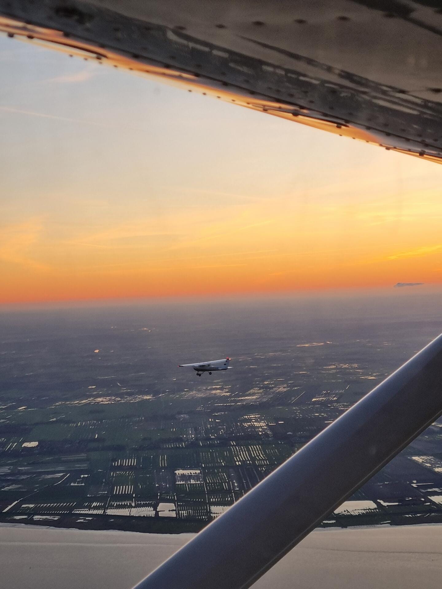 Privatflug über Hamburg/Schleswig-Holstein