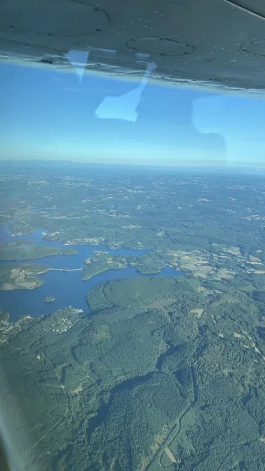 Balade aérienne, Vienne, La Tour du Pin, Chambéry, Annecy...