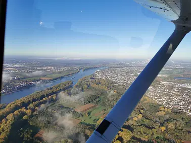 Rundflug über das Bergische Land