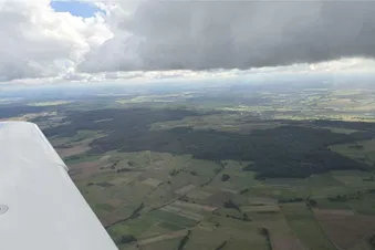 Das Rhein Main Gebiet von oben