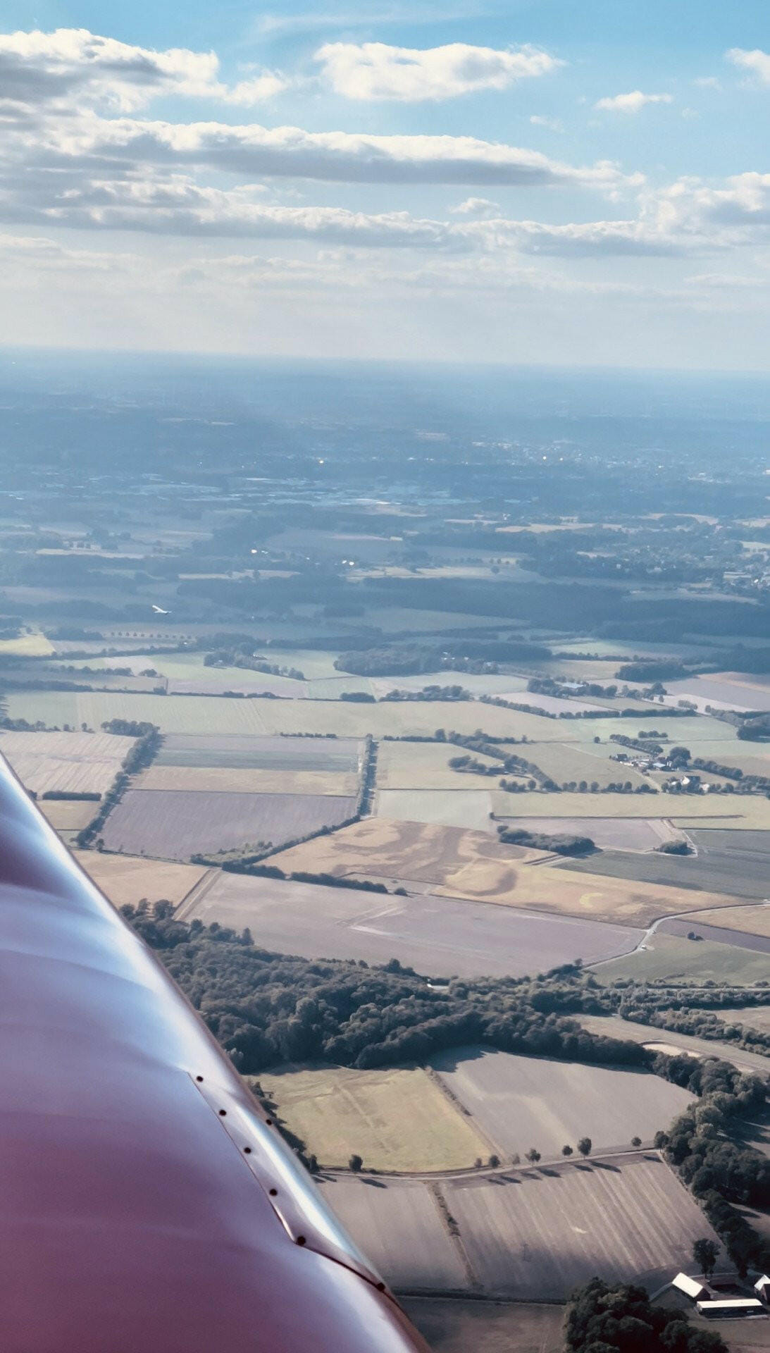 Lokaler Rundflug über das Münsterland