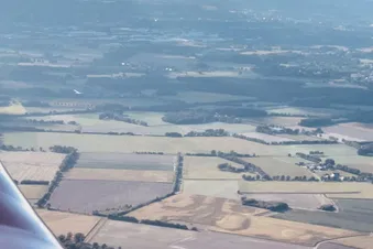 Lokaler Rundflug über das Münsterland
