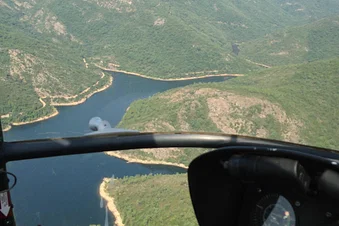 Juste avant l'entrée des gorges du Verdon
