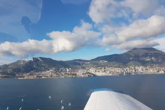 Balade jusqu'à la frontière italienne, retour par la côte