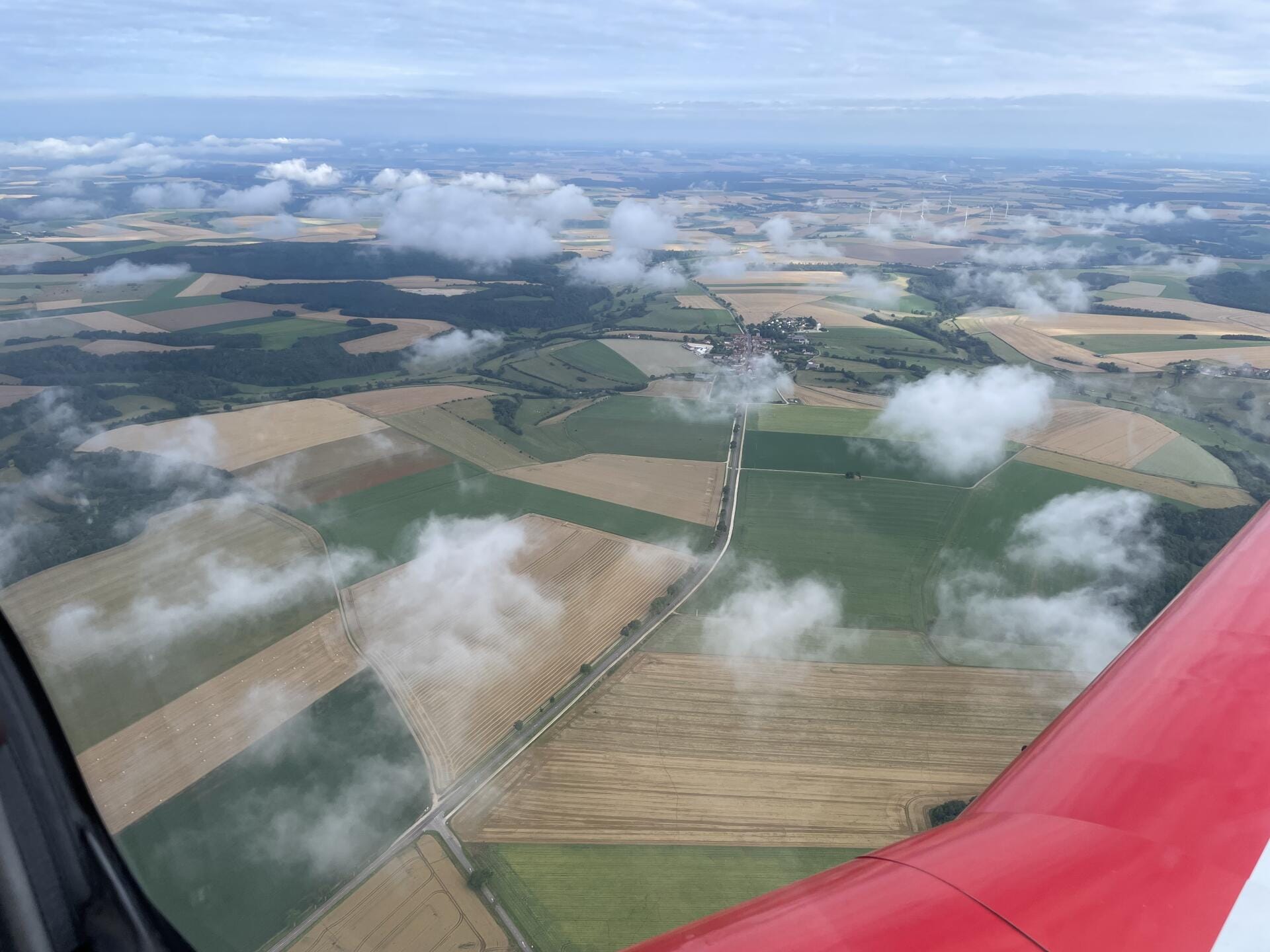 Ballade aérienne dans le Nord Franche Comté