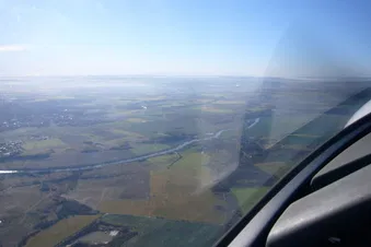 Die Saale hinter Halle