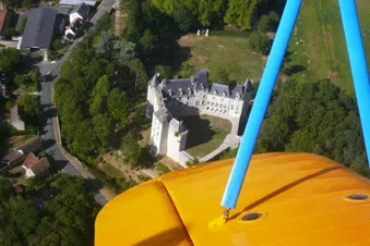 Vue du Chateau de St Brisson Sur Loire