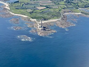 Balade aérienne le long de la côte de Barfleur (1h15)