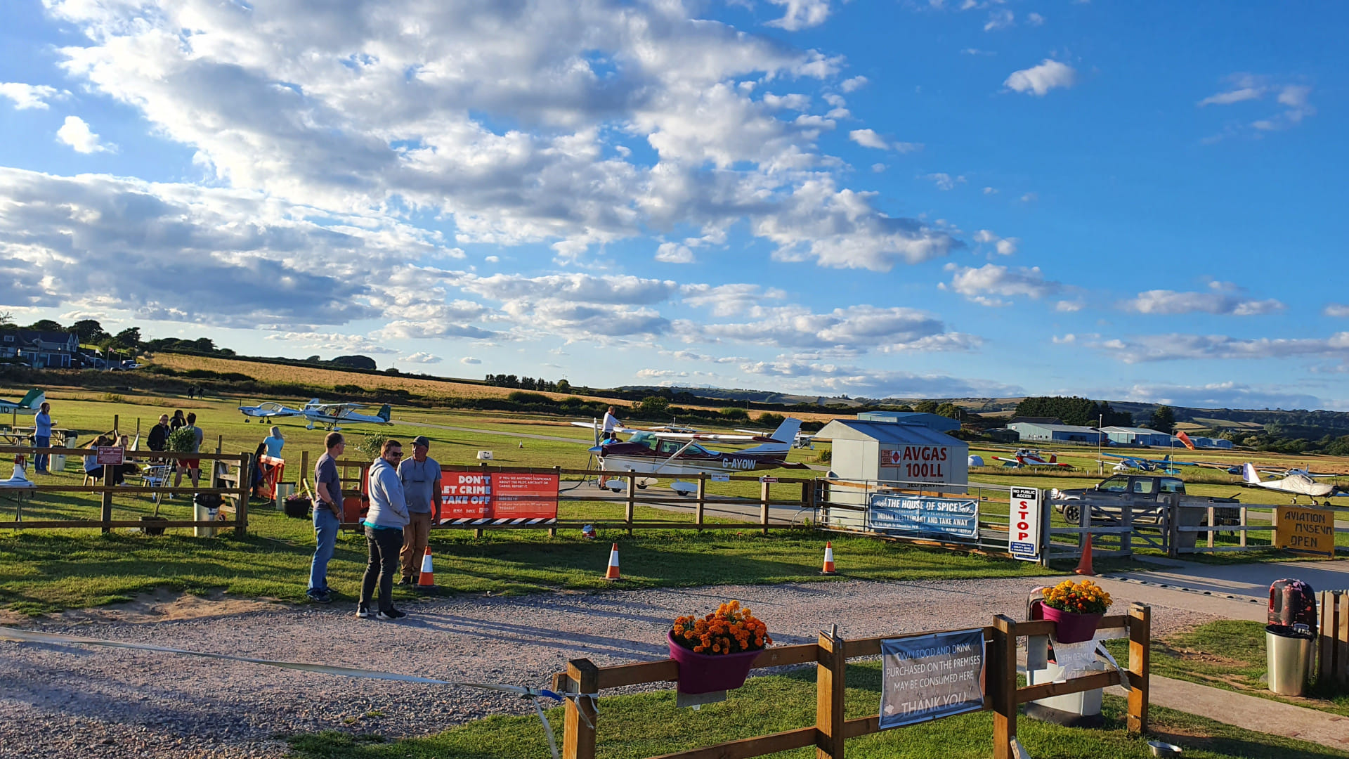 Flight to Isle of Wight for Lunch