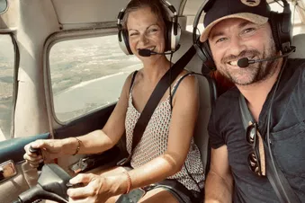 1 heure de vol sur vos lieux préférés à définir ensemble