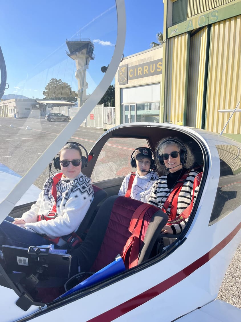 Survol maritime en face de Monaco