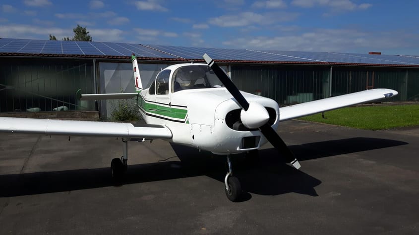 Flug zur Ostfriesische Insel - Wangerooge -