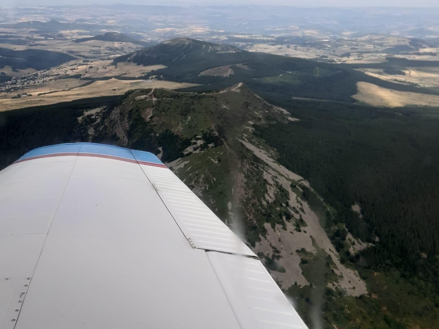 Mont Mézenc en survol